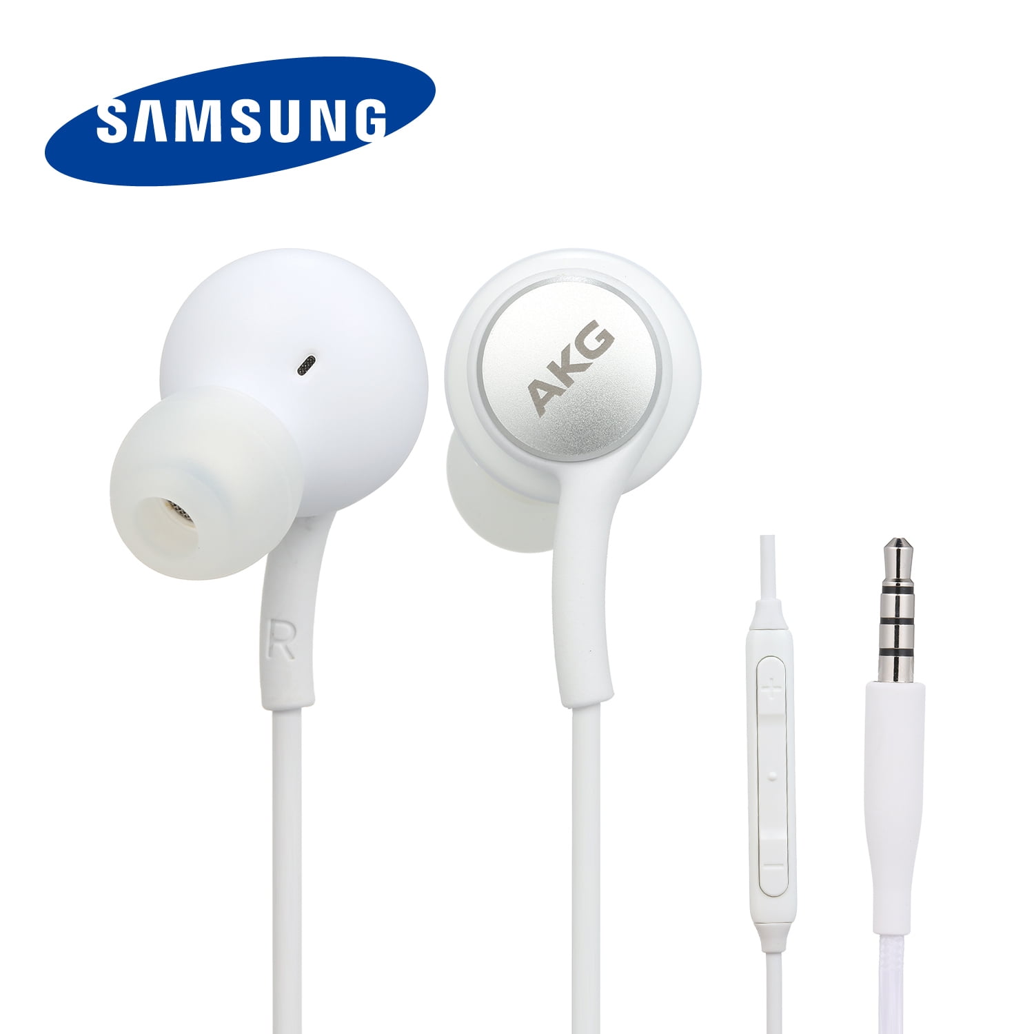 AKG 3.5mm Wired Music Headset In-ear Headphones Smart Phone Earphone  In-line Control with Mic Compatible with S10 S9 S8 Smart Phones No  Packaging | Walmart Canada