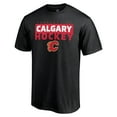 thumbnail image 2 of Men's Black Calgary Flames Gain Ground T-Shirt, 2 of 3
