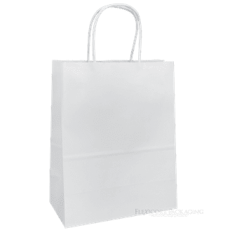 PAPER BAGとPAPER ３個 White Kraft Paper Bags, 8
