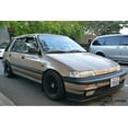 thumbnail image 2 of For 1988-1991 Honda Civic 5Dr Wagon | EOS Visors JDM Tape On Style Smoke Tinted Side Window Vent Visors Rain Guard Deflectors, 2 of 13