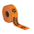 thumbnail image 2 of Zoro Select Barricade Tape Caution Biohazard Orange 3in x 1000ft Polyethylene OSHA Safety Warning Roll, 2 of 3