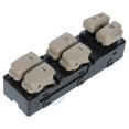 thumbnail image 5 of eMfurniture 2 Pieces - Power Door Window Control Switch Front Left Driver Side Plastic Black E15015501Cp for Hyundai for Sonata 2011-2015, 5 of 10
