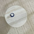 thumbnail image 4 of Kevinplus 31.50“ Round Coffee Table, Side Table,End Tables for Living Room,Beige,White, 4 of 8