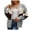 Gray, variant on Fesfesfes Women's Sweater Jacket Stripe Fashion Recreational Long Sleeve Cardigan Tops Clothes Sale