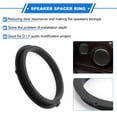 thumbnail image 3 of Unique Bargains Speaker Spacer Ring Tweeter Speaker Spacer Adator for GMC Yukon 2015-2022 for 6x9'' ABS 2 Set, 3 of 7