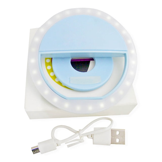 Aro de luz LED para Selfies Azul