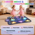 thumbnail image 3 of Tapete de Baile ANNKIE Bluetooth con 8 Botones Iluminados y 5 Modos de Juego, 3 of 8