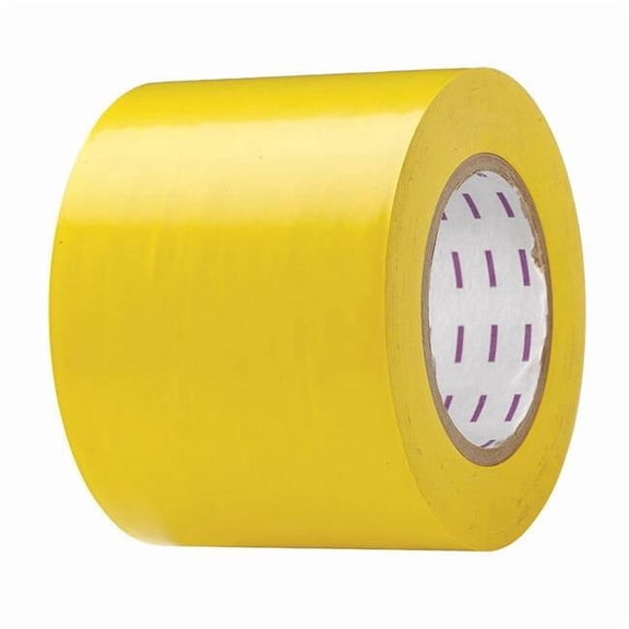 Manufacturer Varies Floor Tape,Yellow,4 inx180 ft,Roll 8A858