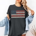 thumbnail image 6 of America 250 Shirt Womens 3/4 Sleeve Patriotic Graphic Tee Summer Casual Outdoor Top Dark Gray L, 6 of 6
