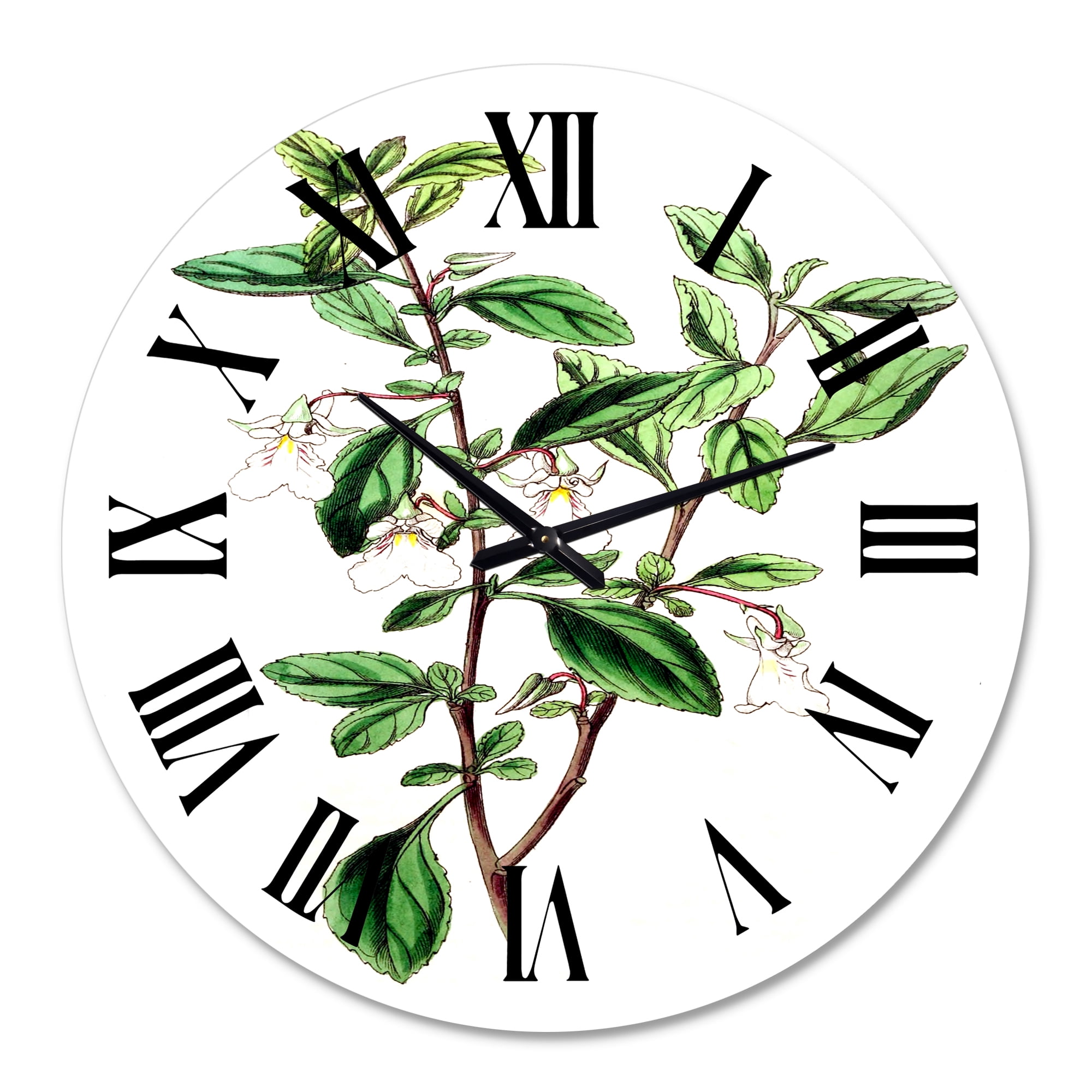 Designart 1 in Quartz Traditional Wall Clock