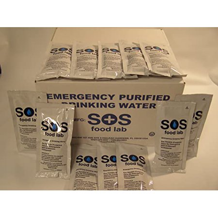 SOS Emergency Drinking water (24 Packs)
