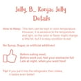 thumbnail image 6 of Jelly.B Drinkable Konjac Jelly (10 Packs of 150ml) - Healthy and Natural Weight Loss Diet Supplement Foods, 0 Gram Sugar, Low Calorie, Only 6 kcal Each Packets, (Grape), 6 of 6