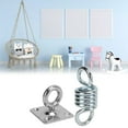 thumbnail image 1 of YOUTHINK Swing Hanger Ceiling Mount Kit,Stainless Steel Hammock Bracket Suspension Hook Swing Hanger Buckle Ceiling Mount Kit,Hammock Bracket Suspension Hook, 1 of 8