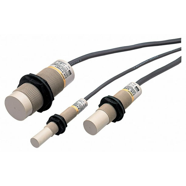 Omron Proximity Sensor,Capacitive,12mm,NPN,NO E2KX4ME1