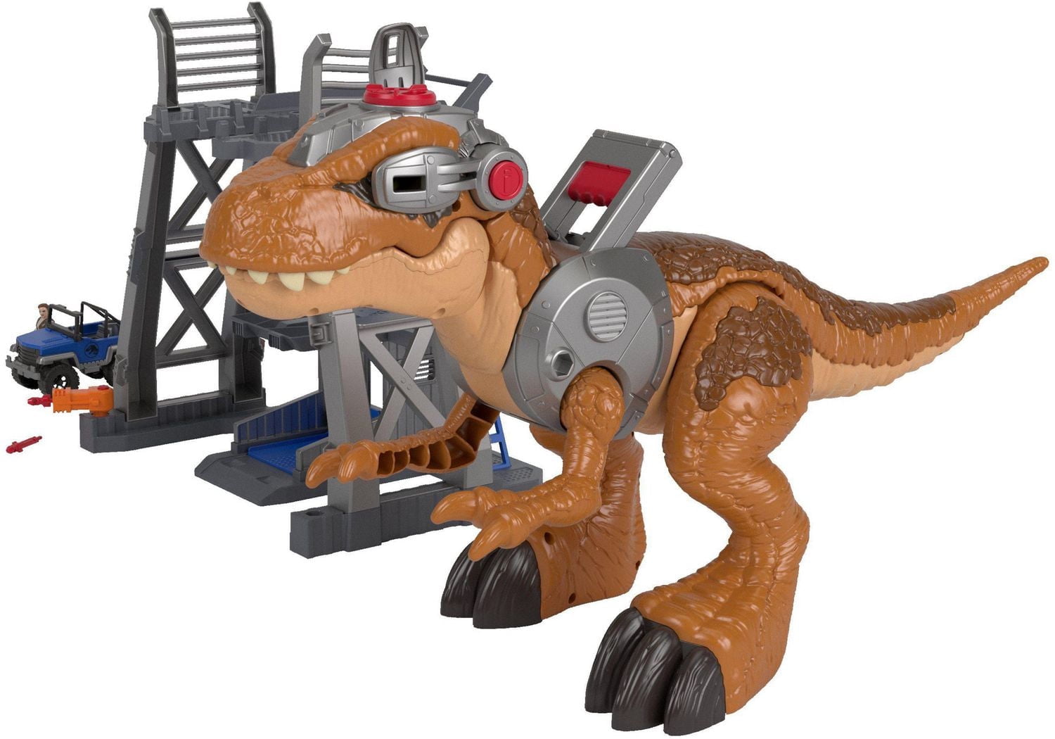Dinosaure Jurassic Rex Monde Jurassique Imaginext de Fisher-Price