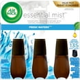thumbnail image 1 of Air Wick Essential Mist Fragrance Oil Diffuser Refill, Fresh Waters, 3 Count, Air Freshener, 1 of 5