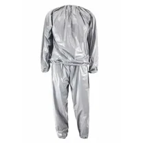 Unisex PVC Sauna Suit – Waterproof Sweat Workout Suit For Men & Women, Weight Loss Exercise, Gym Fitness, Anti-Rip Design