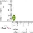 thumbnail image 4 of 2 ct 12x6mm Marquise Cut VVS1 Natural Green Peridot August Birthstone, 4 of 5