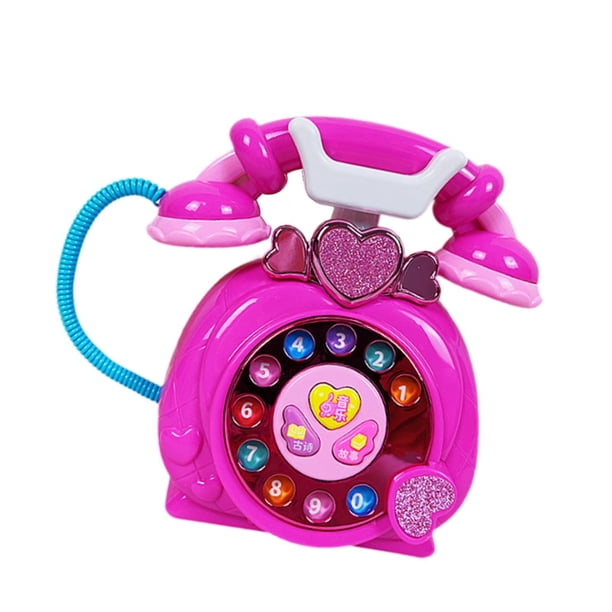 Juguete musical para teléfono para niños, dispositivo de juego interactivo para edades de 3 años