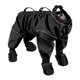 thumbnail image 3 of Pantalones de nieve para perros, zapatos, protector de patas para mascotas, botas con tirantes para perros, leggings para patas para correr sobre Negro 2XL, 3 of 8