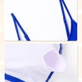 thumbnail image 4 of WOYY Girls Bathing Suits Color Block Side-Tie Bikini Set Beach Swimsuits, Sizes 7-16, 4 of 4