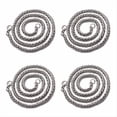 thumbnail image 1 of 4X Joyería de Moda Collares de Acero Inoxidable para Hombres Mujeres Keel Chain Gargantilla Collar 3 mm 24 Pulgadas, 1 of 8
