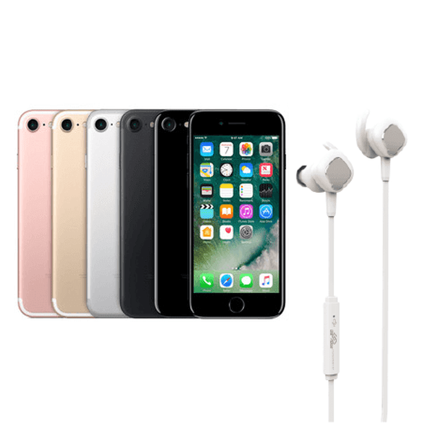 Certified Refurbished Iphone 7 Gold Gsm Unlocked 256gb Includes New Db1 In Ear Wireless Bluetooth Headphones White Walmart Com Walmart Com