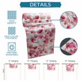 thumbnail image 6 of Pink Flowers Table Runner 72 Inches, Spring Botanical Budding Floral Branches Bed Runner Dresser Scarves Tabletop for Indoor Outdoor Parties/Ceremony/Banquet, 14" x 72", 6 of 9