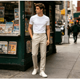 thumbnail image 4 of HBDesign Men's Linen Blend Pants, Lightweight Breathable Trousers for Business Daily Wear, 4 of 8