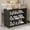 F #5, variant on Simples 1 Layer Shoe Rack, 56.5cm Dust Proof Shoe Cabinet for Under Table Space Saving