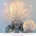 thumbnail image 2 of Ramas de árboles 20 LED LIGHT 5000LM 5000K Color Temperatura 12V Dormitorio Lámpara Cadena Año Nuevo Decoración Interior Al Aire Libre Decoración Cálido Blanco Plata Eigraketly HA011028-07, 2 of 7
