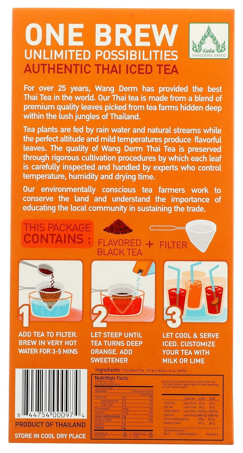 (2 pack) Wangderm Authentic Thai Tea