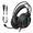Black, variant on Wired Headphones, PS5 Headset, Xbox Headset, PC Gaming Headset for Mac PS4, Gaming Headphones with Mic, 3.5mm Headphones, Over Ear Headphones Wired, 50mm Drivers, Stereo Sound, RGB Light