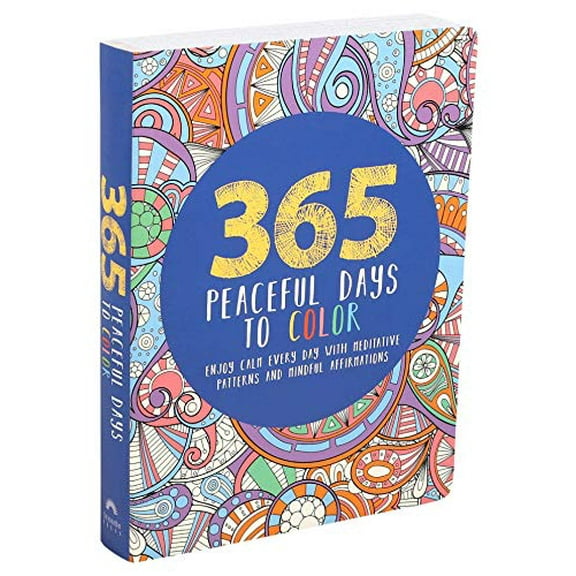 Pre-Owned 365 Peaceful Days to Color (Paperback) 1645174603 9781645174608