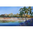 thumbnail image 2 of Penny, Craig Trewin 18x12 White Modern Wood Framed Museum Art Print Titled - Late Night, The Murray 2, 2 of 4