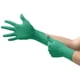 thumbnail image 1 of Guantes de goma, puño extendido, verdes, 20 por caja (10 pares) (L), 1 of 5