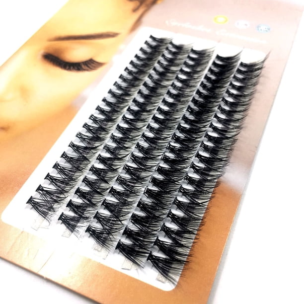 NUEVO Maquillaje profesional Pestañas de racimo individuales Injerto de pestañas postizas Extensión de pestañas individuales racimo de pestañas Tan Jianjun unisex