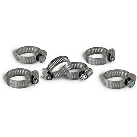 Polaris Cooling System Radiator Hose Clamp Replacement 1.5" ID (6 Pack) 7081192