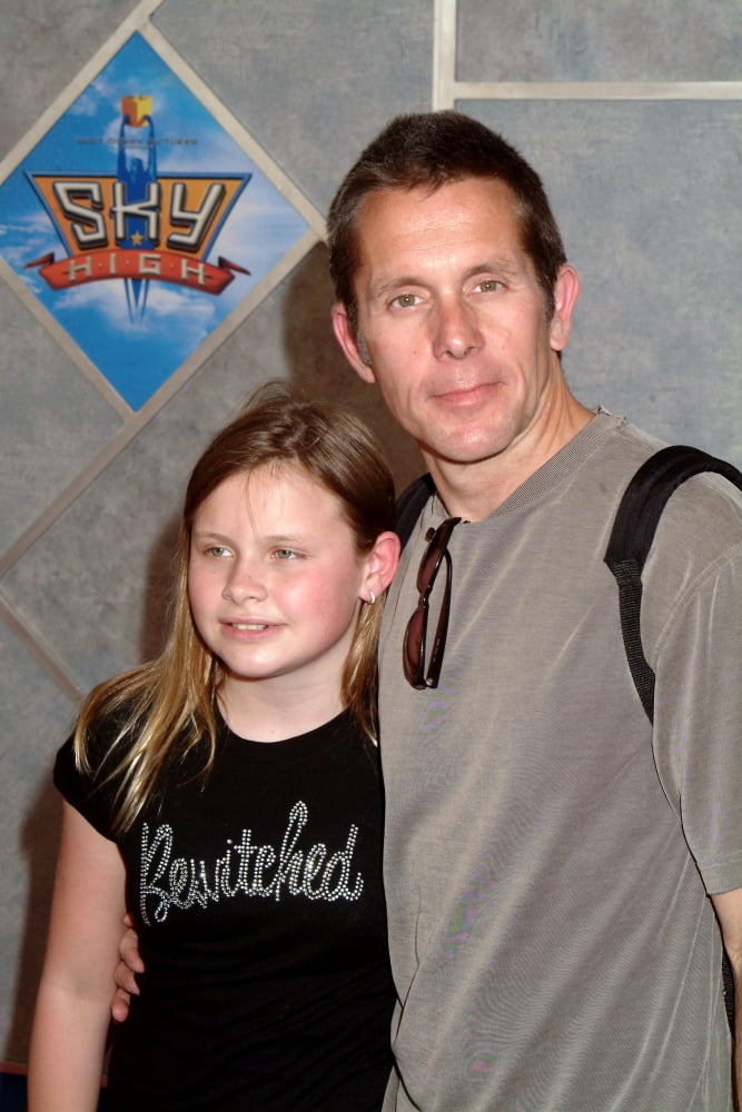 Gary Cole, Daughter At Arrivals For Sky High Premiere, El Capitan