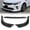 Matt Black, variant on Stay Tuned Performance For 16-18 Kia Optima SX SXL STP-Style Black Front Bumper Splitter Spoiler Lip