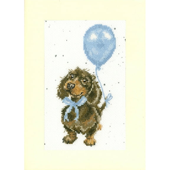Bothy Threads Welcome Little Sausage Counted Cross-Stitch Kit
