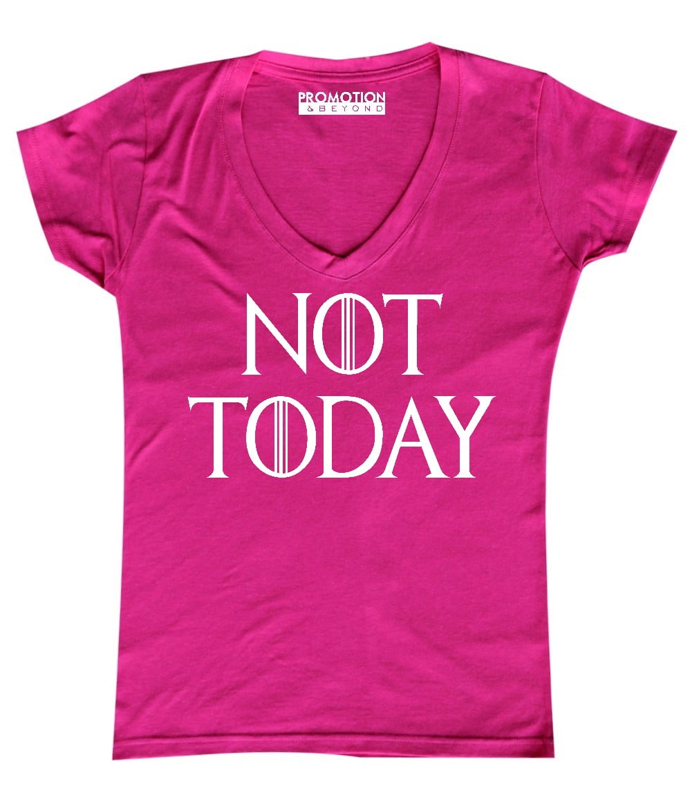 Promotion & Beyond P&B Not Today God of Death Funny Novelty Tshirt