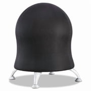 Zenergy Ball Chair- 22.5 in.- Black-Silver