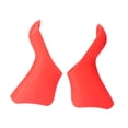thumbnail image 2 of Almencla 2 Pcs Housse de Levier de Vitesse de Vélo Housse de Levier de Frein Confortable Rouge, 2 of 7