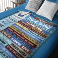 thumbnail image 4 of LHSHID Gifts for Son Blanket Son Gifts from Mom Blankets Adult Son Gift Ideas Birthday Gifts for Son to My Son Gifts from Mom Gifts for Son from Mom Gifts for Adult Son 50"x60", 4 of 7