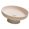 thumbnail image 4 of HONMEET Thickened Fruit Plate Pink Plastic 1Pcs, 4 of 8