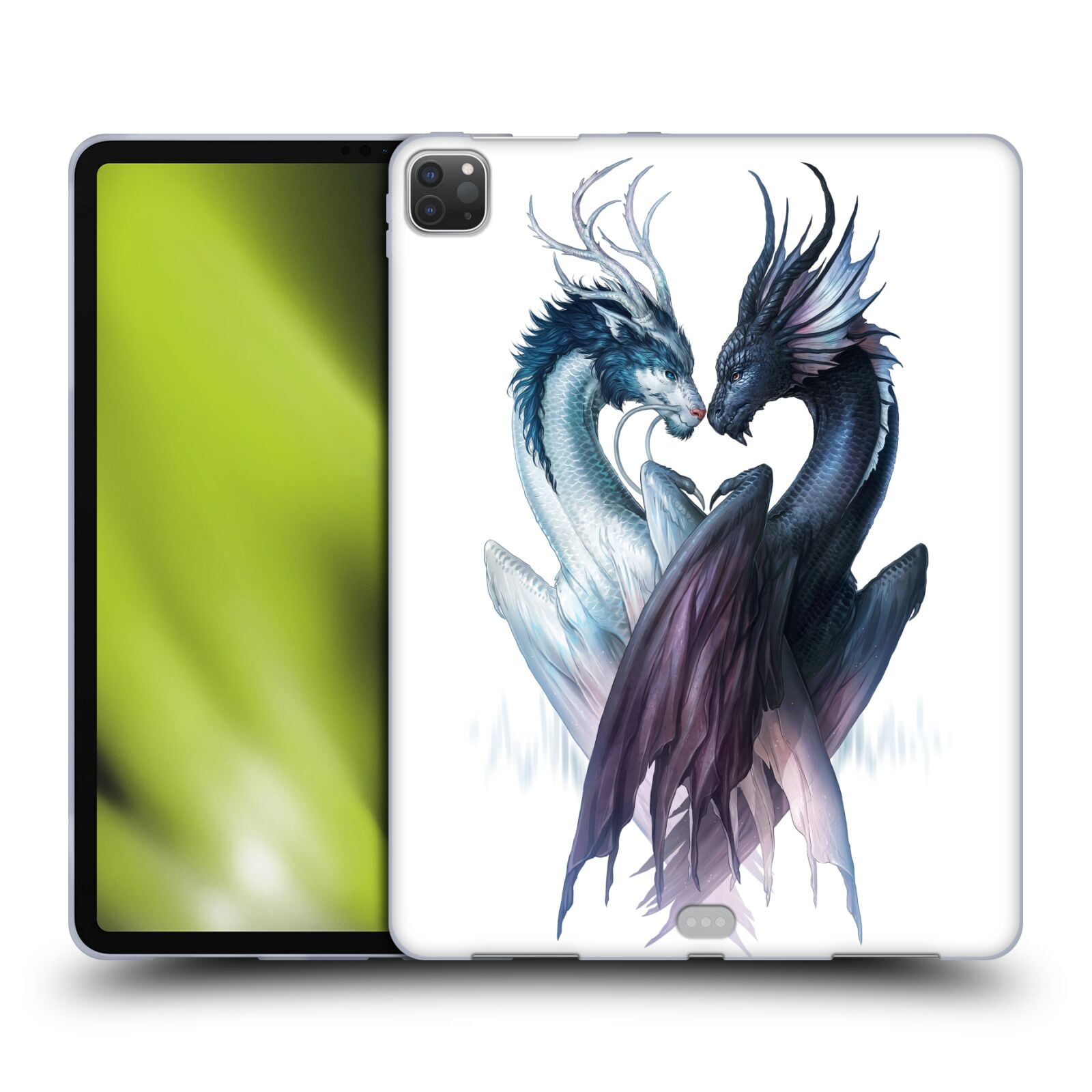 Head Case Designs Officially Licensed Jonas Jojoesart Jodicke Wildlife 2 Yin And Yang Dragons Soft Gel Case Compatible With Apple Ipad Pro 12 9 21 Walmart Com Walmart Com