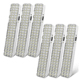 thumbnail image 1 of Lámpara De Emergencia Recargable Luces 60 Leds Luz 6pzs Malubero, Blanco, 1 of 5
