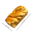 thumbnail image 3 of Fake Bread Squishy Toy for - Realistic Soft Food Prop, Decorative Model, Sensory Fidget Desk Toy, Calming Gift, Squishy Slow Rise Collectible,D, 3 of 8
