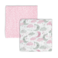 thumbnail image 1 of Pink Sweet Dream Swaddle Blanket - Set of Two, 1 of 2